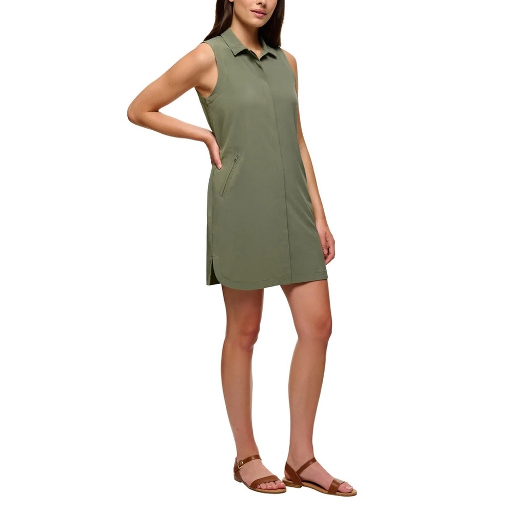 Lole Olive Green Sleeveless Dress